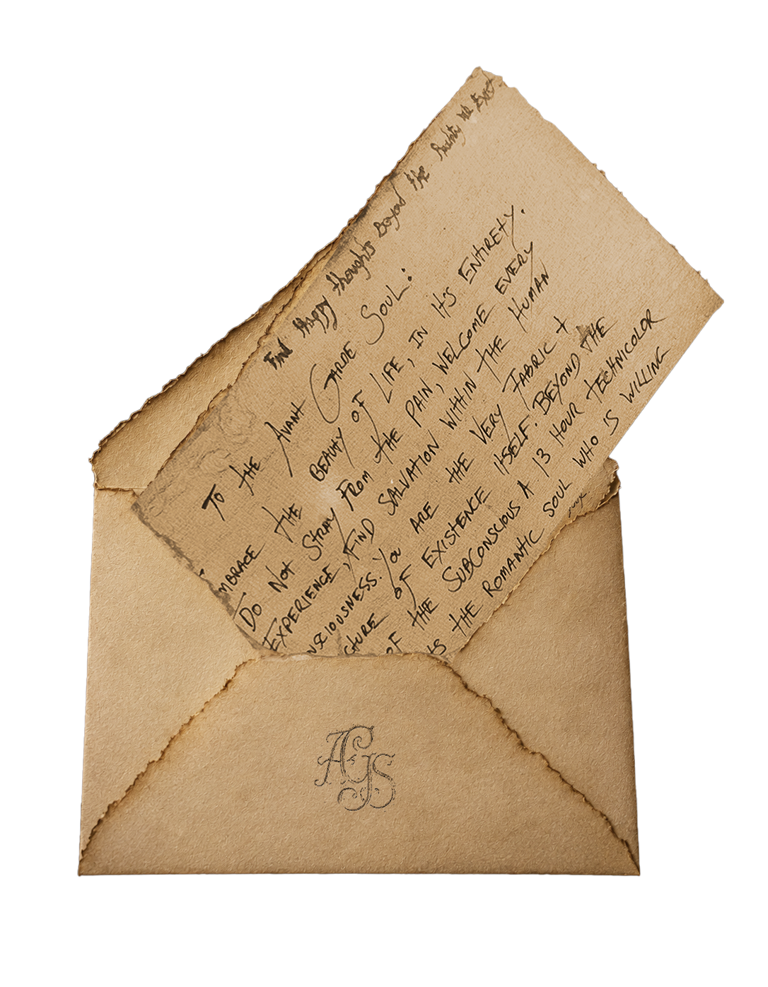 AGS Handwritten Letter